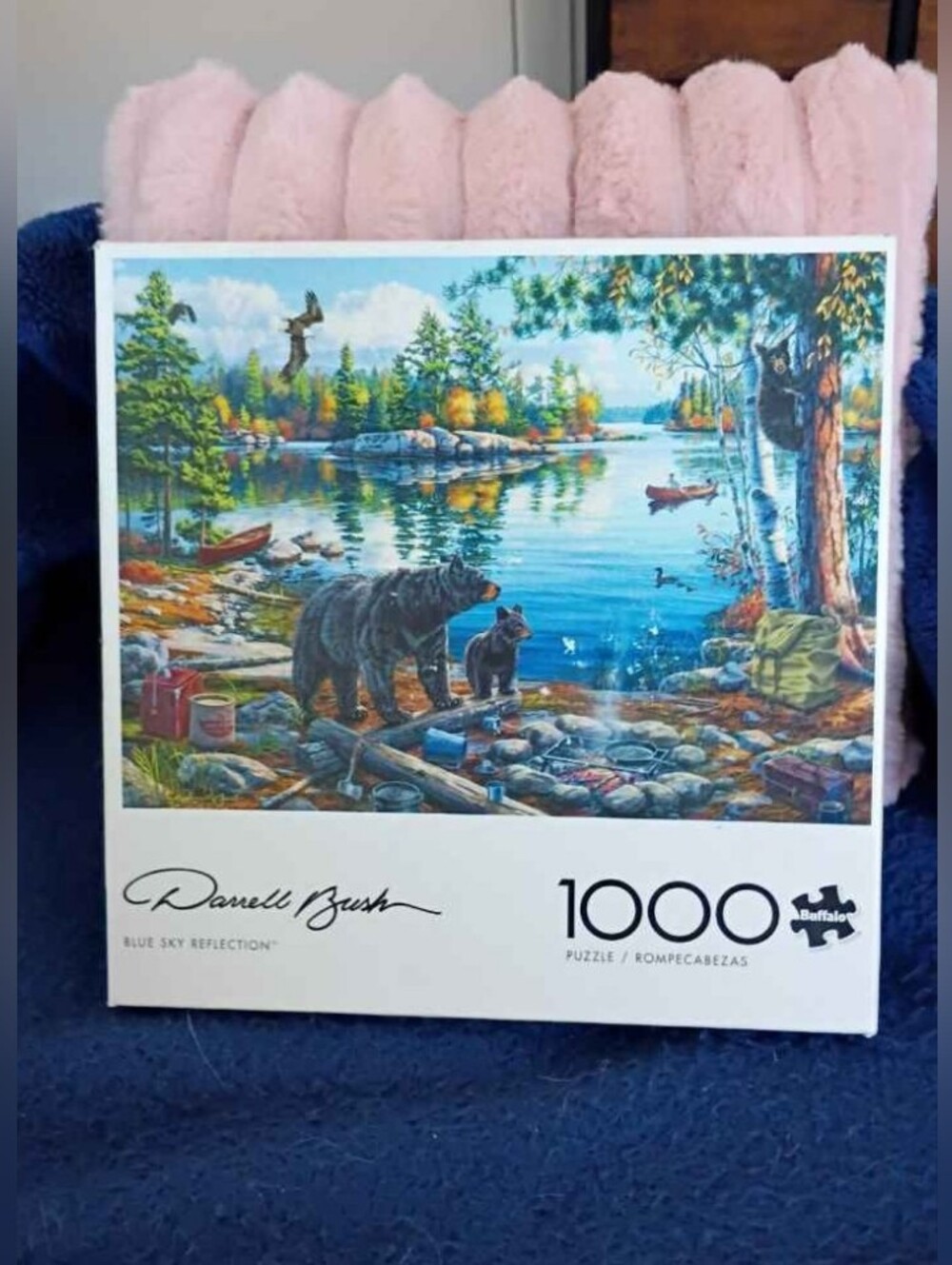 Darrell Bush "Blue Sky Reflection" 1000-Piece Jigsaw Puzzle